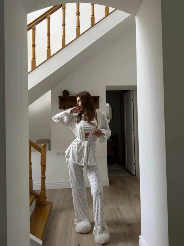 Pink Hearts Three-piece Lounge set