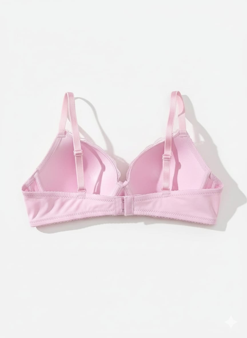 Blushy Lace Push-Up Bra