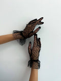 Polka Dot Sheer Gloves